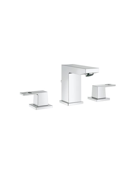 Grohe 20370 Eurocube 8" Widespread 2-Handle S-Size Bathroom Faucet 4.5 L/min - 1.2 GPM