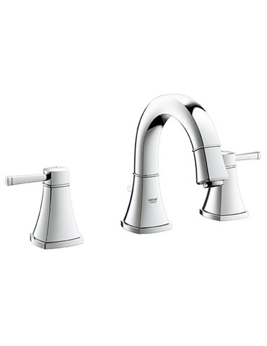 Grohe 20418 Grandera 8" Widespread 2-Handle S-Size Bathroom Faucet 4.5 L/min - 1.2 GPM