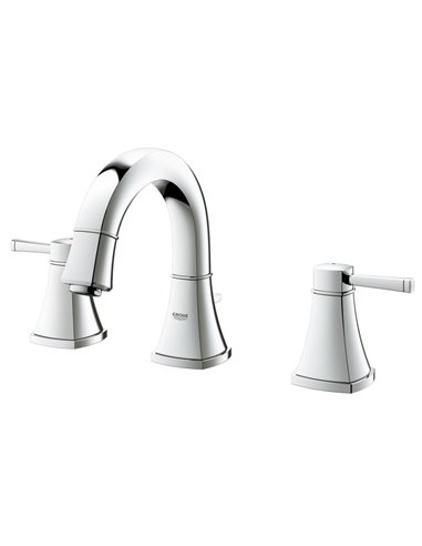 Grohe 20418 Grandera 8" Widespread 2-Handle S-Size Bathroom Faucet 4.5 L/min - 1.2 GPM