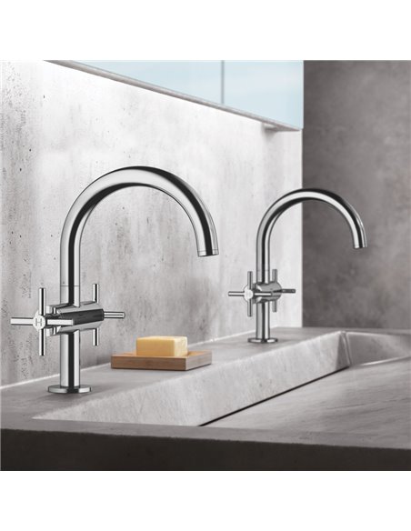 Grohe 21031 Atrio New Single Hole Single-Handle M-Size Bathroom Faucet 4.5 L/min - 1.2 GPM