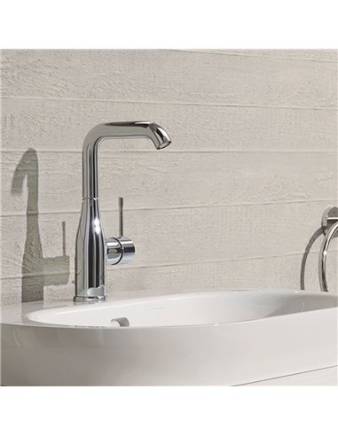 Grohe 23486 Essence New Single Hole Single-Handle L-Size Bathroom Faucet 4.5 L/min - 1.2 GPM