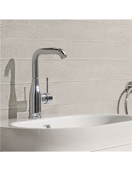 Grohe 23486 Essence New Single Hole Single-Handle L-Size Bathroom Faucet 4.5 L/min - 1.2 GPM