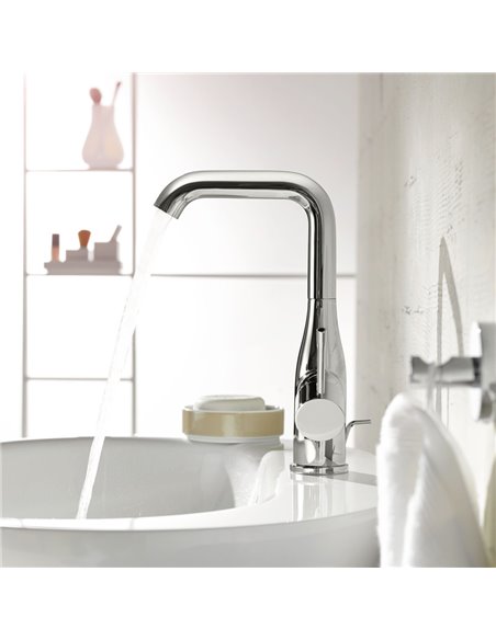 Grohe 23486 Essence New Single Hole Single-Handle L-Size Bathroom Faucet 4.5 L/min - 1.2 GPM