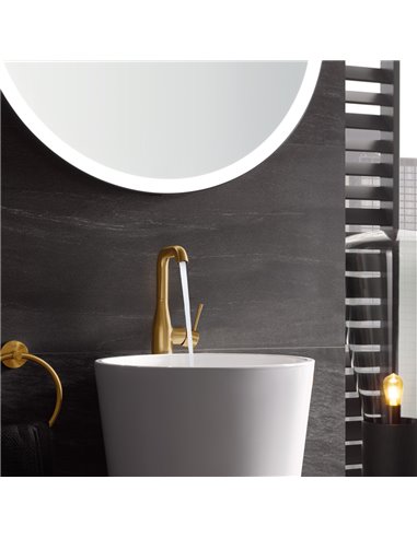 Grohe 23486 Essence New Single Hole Single-Handle L-Size Bathroom Faucet 4.5 L/min - 1.2 GPM