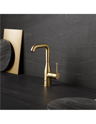 Grohe 23486 Essence New Single Hole Single-Handle L-Size Bathroom Faucet 4.5 L/min - 1.2 GPM