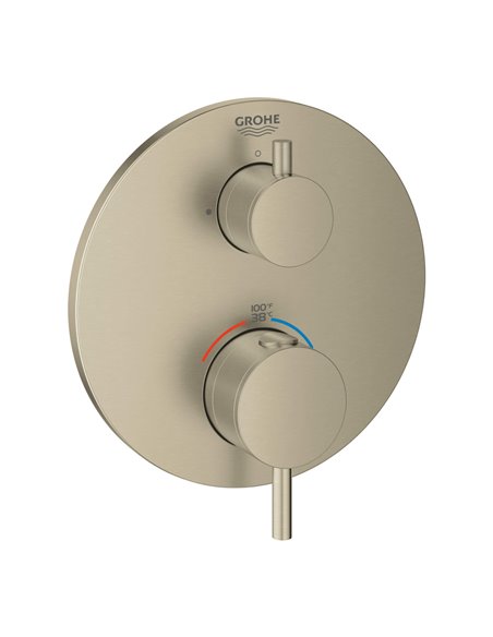 Grohe 24150 Atrio New Single Function 2-Handle Thermostatic Valve Trim