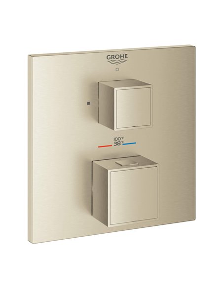 Grohe 24158 Grohtherm Dual Function 2-Handle Thermostatic Valve Trim