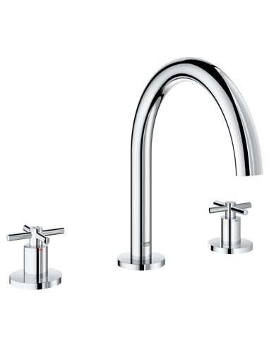 Grohe 25048 Atrio New 3-Hole 2-Handle Deck Mount Roman Tub Faucet