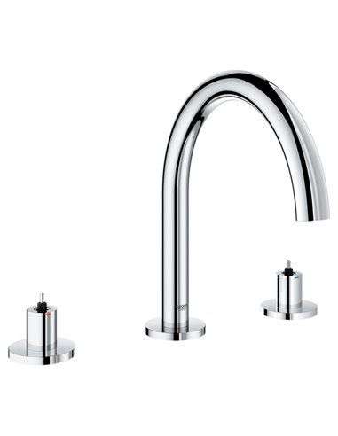 Grohe 25048 Atrio New 3-Hole 2-Handle Deck Mount Roman Tub Faucet