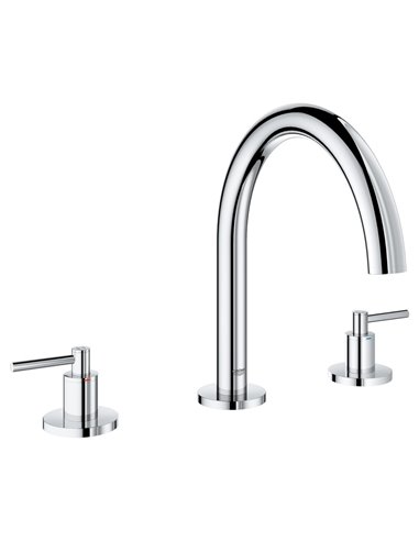 Grohe 25048 Atrio New 3-Hole 2-Handle Deck Mount Roman Tub Faucet