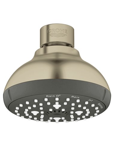 Grohe 26044 Tempesta 100 Shower Head 4" - 4 Sprays 6.6 L/min - 1.75 GPM