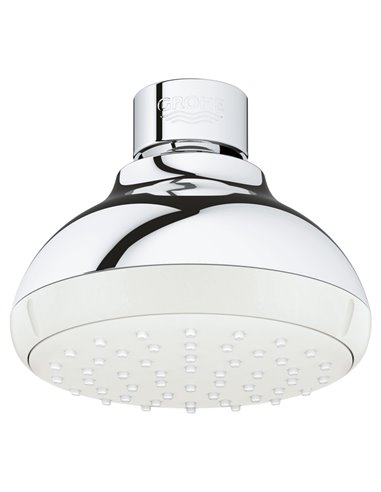 Grohe 26050 Tempesta 100 Shower Head 4" - 1 Spray 5.7 L/min - 1.5 gpm 