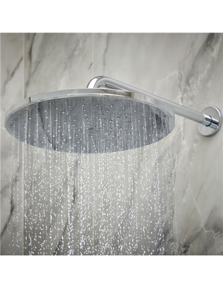 Grohe 26569 Rainshower 310 Mono Shower Head 12" - 1 Spray 6.6 L/min - 1.75 GPM
