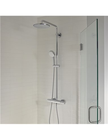 Grohe 27814 Rainshower 210 Shower Head 8" - 1 Spray 6.6 L/min - 1.75 GPM