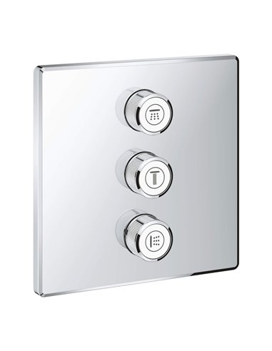 Grohe 29127 Grohtherm Triple Volume Control Trim