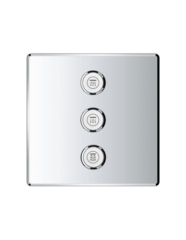 Grohe 29127 Grohtherm Triple Volume Control Trim