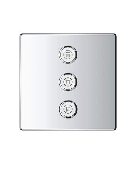 Grohe 29127 Grohtherm Triple Volume Control Trim