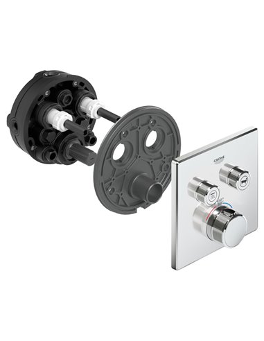 Grohe 29141 Grohtherm Dual Function Thermostatic Valve Trim