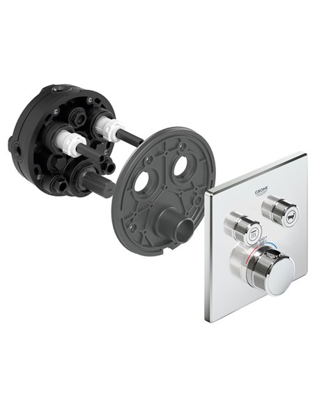 Grohe 29141 Grohtherm Dual Function Thermostatic Valve Trim