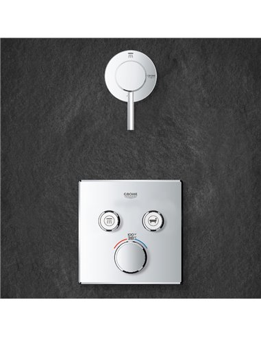 Grohe 29141 Grohtherm Dual Function Thermostatic Valve Trim