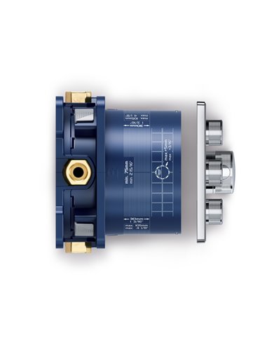 Grohe 29142 Grohtherm Triple Function Thermostatic Valve Trim