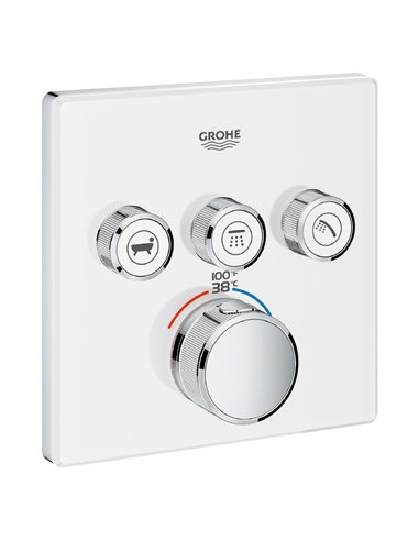 Grohe 29165 Grohtherm Triple Function Thermostatic Valve Trim