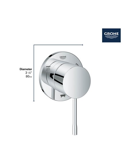 Grohe 29203 Essence New 3-Way Diverter Trim