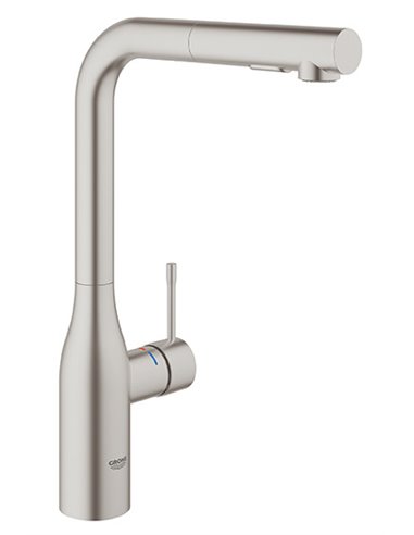 Grohe 30271 Essence New Single-Handle Pull-Out Kitchen Faucet Dual Spray 6.6 L/min - 1.75 GPM