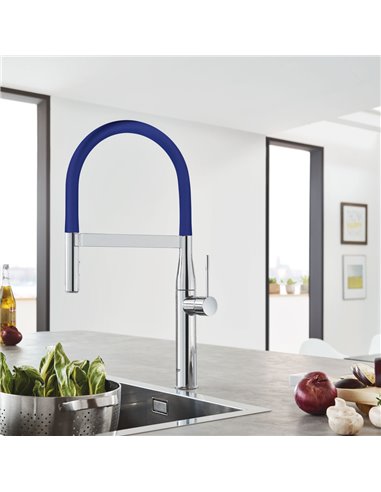 Grohe 30295 Essence New Single-Handle Semi-Pro Dual Spray Kitchen Faucet 6.6 L/min - 1.75 GPM