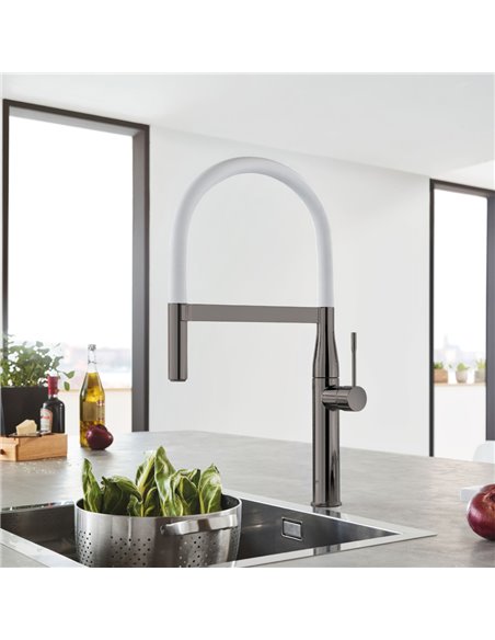 Grohe 30295 Essence New Single-Handle Semi-Pro Dual Spray Kitchen Faucet 6.6 L/min - 1.75 GPM