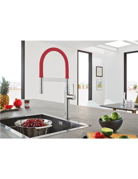 Grohe 30295 Essence New Single-Handle Semi-Pro Dual Spray Kitchen Faucet 6.6 L/min - 1.75 GPM