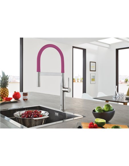 Grohe 30295 Essence New Single-Handle Semi-Pro Dual Spray Kitchen Faucet 6.6 L/min - 1.75 GPM