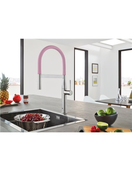 Grohe 30295 Essence New Single-Handle Semi-Pro Dual Spray Kitchen Faucet 6.6 L/min - 1.75 GPM