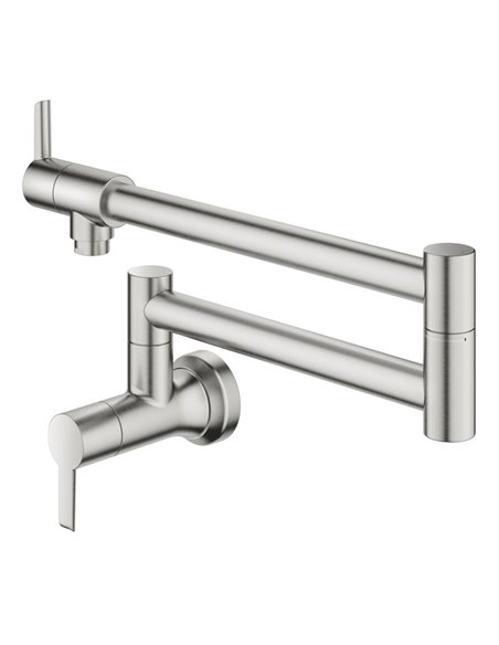 Grohe 31075 Grohe Zedra 2-Handle Wall Mount Pot Filler