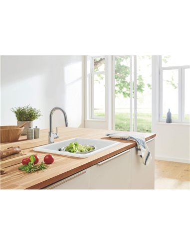 Grohe 31479 Concetto Single-Handle Pull Down Bar Faucet 6.6 L/min - 1.75 GPM