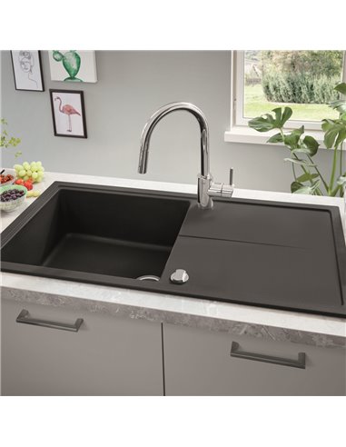 Grohe 31479 Concetto Single-Handle Pull Down Bar Faucet 6.6 L/min - 1.75 GPM