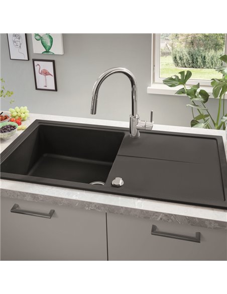 Grohe 31479 Concetto Single-Handle Pull Down Bar Faucet 6.6 L/min - 1.75 GPM