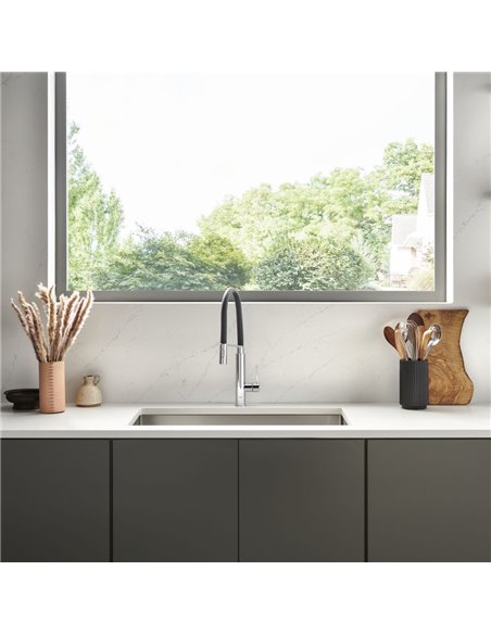 Grohe 31492 Concetto Single-Handle Semi-Pro Dual Spray Kitchen Faucet 6.6 L/min - 1.75 GPM