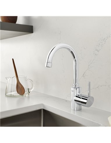 Grohe 31518 Concetto Single-Handle Pull Down Dual Spray Bar Faucet 6.6 L/min - 1.75 GPM