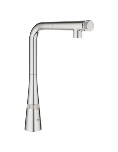 Grohe 31559 Grohe Zedra SmartControl Pull-Out Single Spray Kitchen Faucet 6.6 L/min - 1.75 GPM