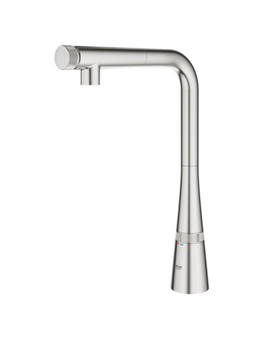 Grohe 31559 Grohe Zedra SmartControl Pull-Out Single Spray Kitchen Faucet 6.6 L/min - 1.75 GPM