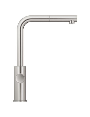 Grohe 31608 Blue Single-Handle Pull-Out Kitchen Faucet Single Spray 6.6 L/min - 1.75 GPM with Chilled and Sparkling Water