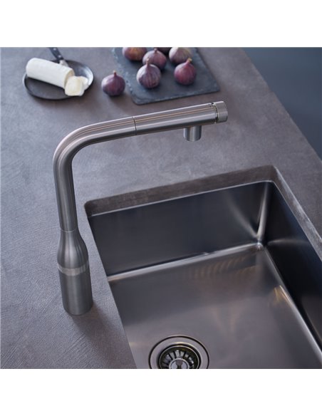 Grohe 31616 Essence New SmartControl Pull-Out Single Spray Kitchen Faucet 6.6 L/min - 1.75 GPM