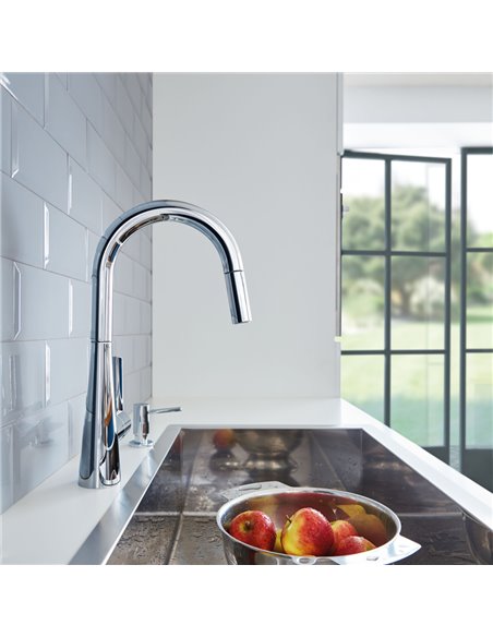 Grohe 32226 Grohe Zedra Single-Handle Pull Down Kitchen Faucet Dual Spray 6.6 L/min - 1.75 GPM