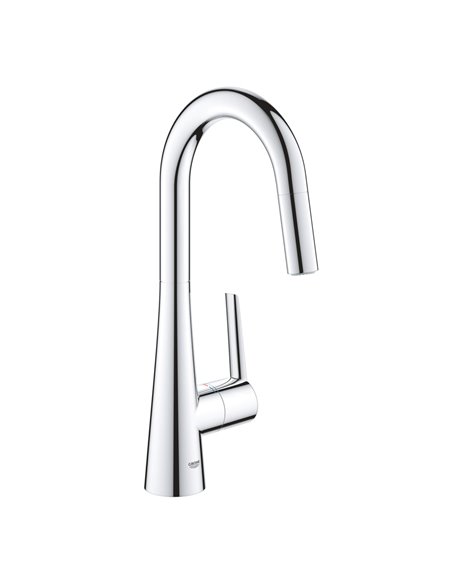 Grohe 32283 Grohe Zedra Single-Handle Pull Down Dual Spray Prep Faucet 6.6 L/min - 1.75 GPM