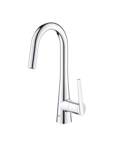 Grohe 32283 Grohe Zedra Single-Handle Pull Down Dual Spray Prep Faucet 6.6 L/min - 1.75 GPM