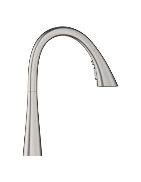 Grohe 32298 Grohe Zedra Single-Handle Pull Down Kitchen Faucet Triple Spray 6.6 L/min - 1.75 GPM