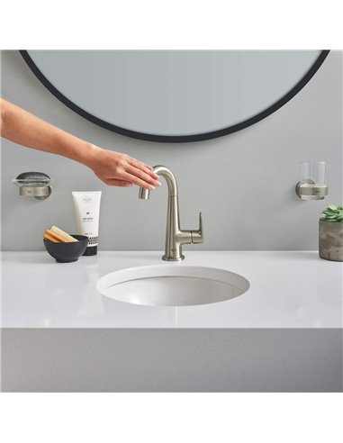 Grohe 40365 Essentials 8" Towel Ring