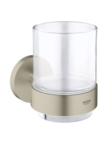 Grohe 40447 Essentials Glass with Holder