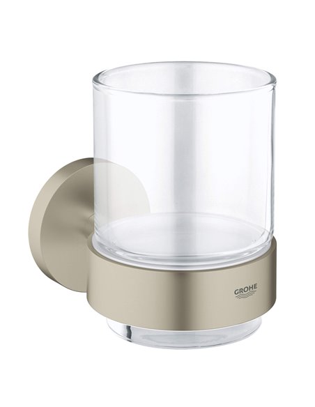 Grohe 40447 Essentials Glass with Holder